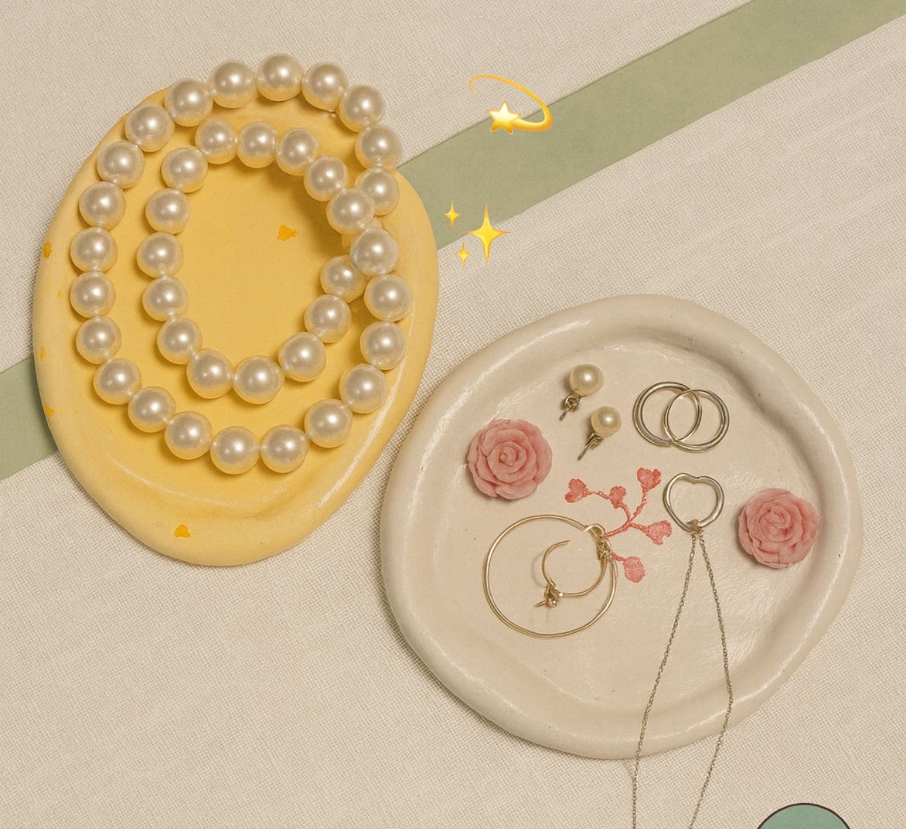 Ceramic Jewelry Plate